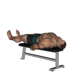 Leg Raise - Flat Bench Straight